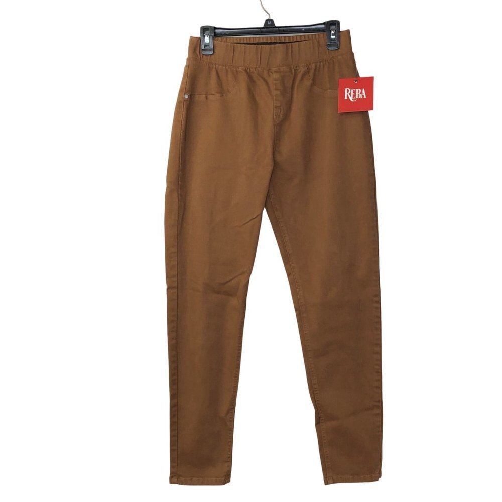 REBA $68 PULL OVER DENIM PANTS SIZE 6‎ NWT